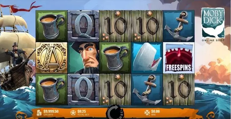 Moby Dick Slots Microgaming Free Spins