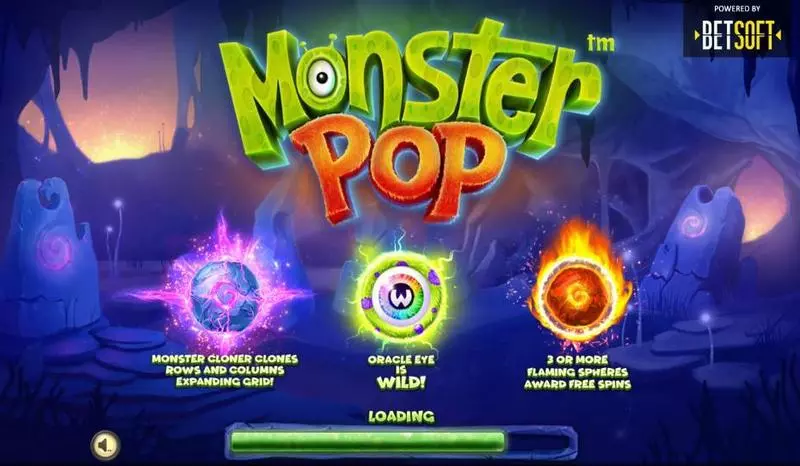Monster Pop Slots BetSoft Free Spins
