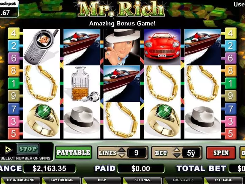 Mr. Rich Slots CryptoLogic Second Screen Game