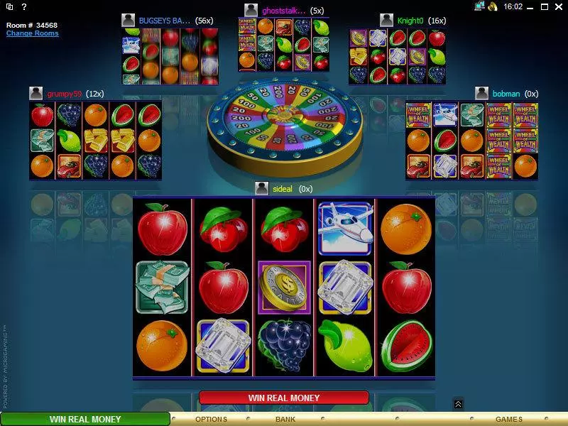 Multi-Player Wheel of Wealth Special Edition Slots Microgaming Second Screen Game