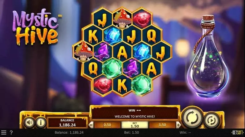 Mystic Hive Slots BetSoft Free Spins