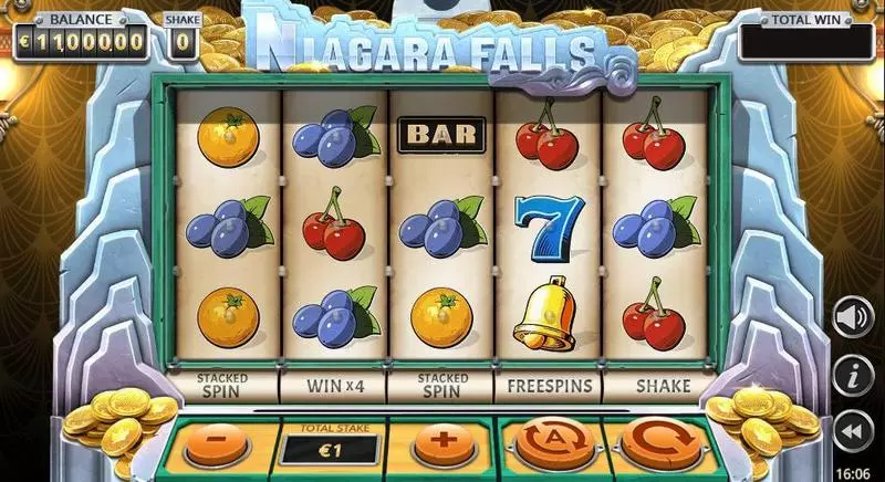Niagara Falls Slots Yggdrasil Free Spins