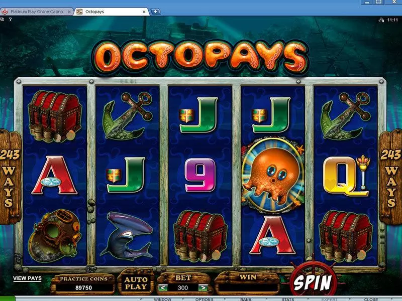 Octopays Slots Microgaming Free Spins