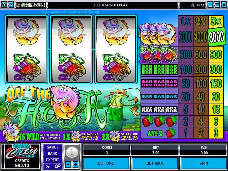 Off the Hook Slots Microgaming 