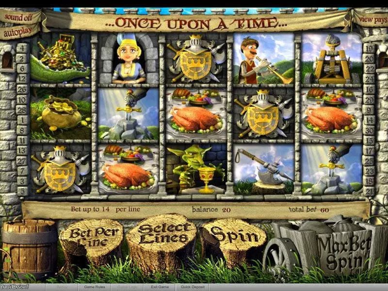 Once Upon a Time Slots BetSoft Free Spins