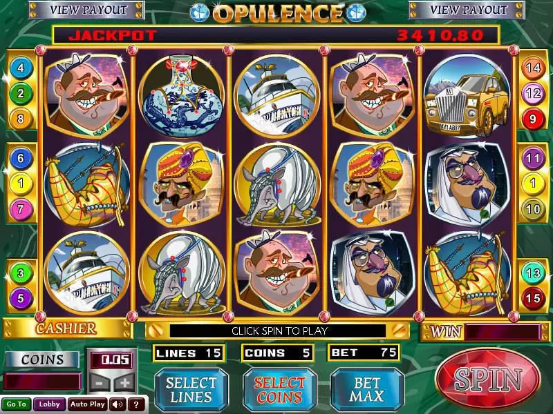 Opulence Slots Wizard Gaming 
