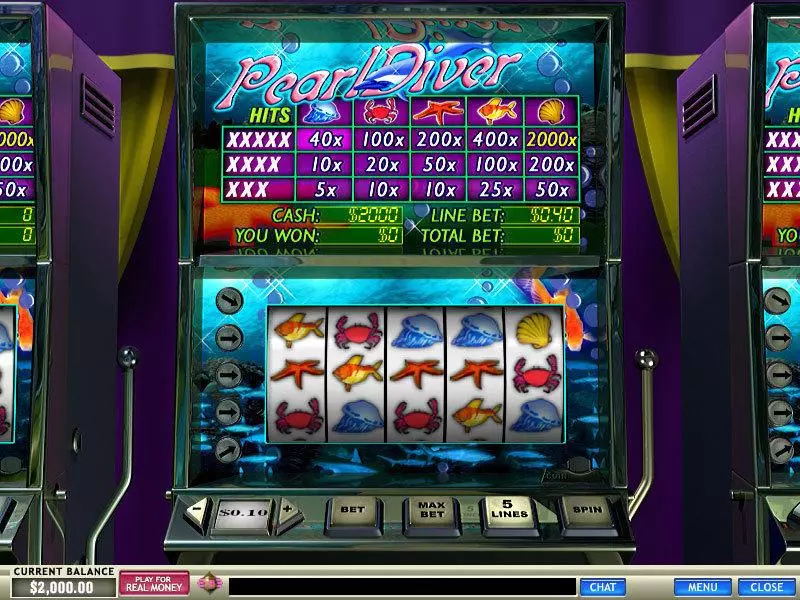 Pearl Diver Slots PlayTech 