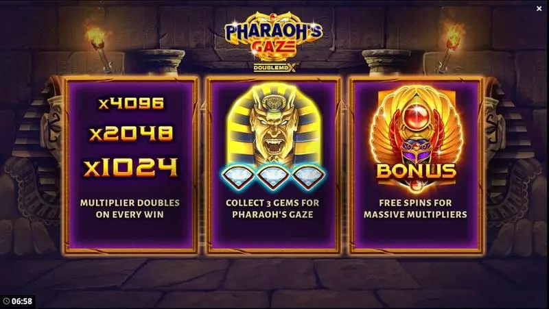 Pharaoh’s Gaze DoubleMax Slots Bang Bang Games Doublemax
