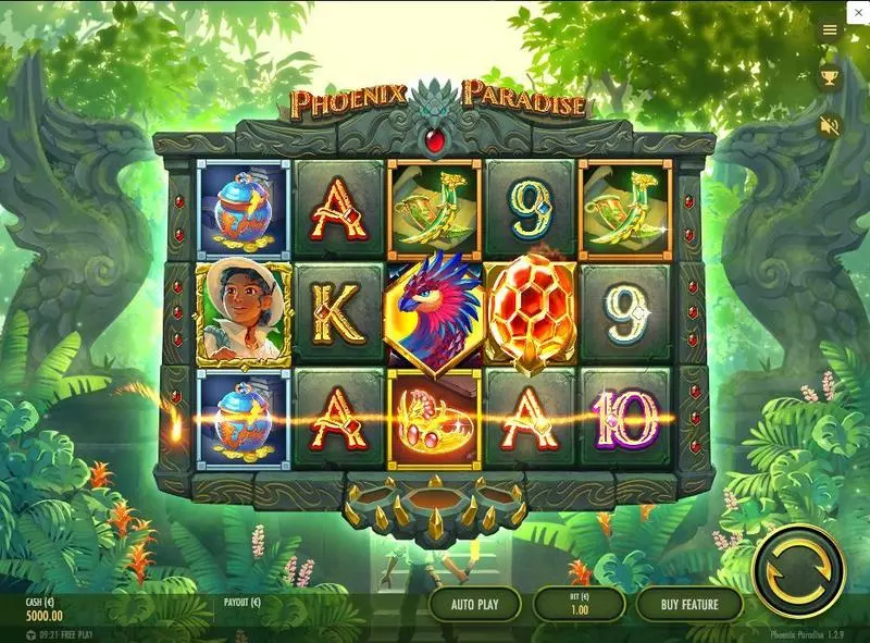 Phoenix Paradise Slots Thunderkick Multipliers