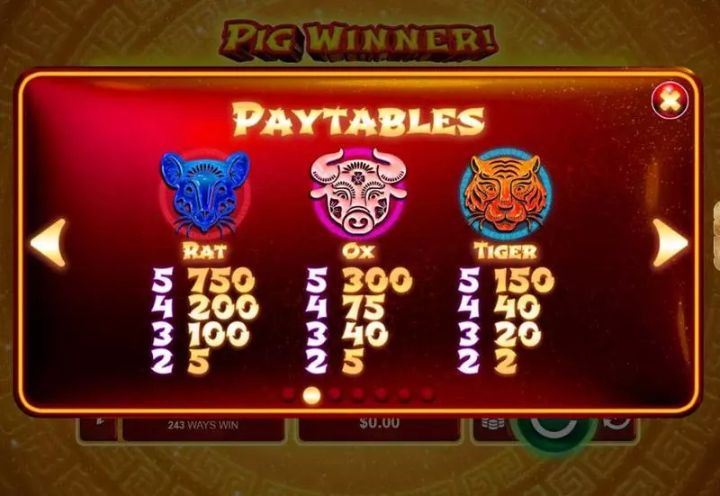 Pig Winner Slots RTG Free Spins