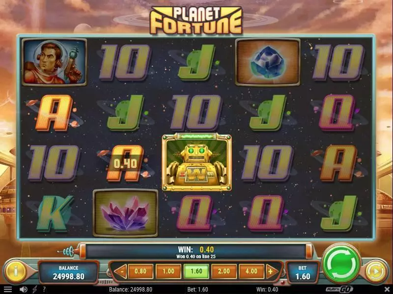 Planet Fortune Slots Play'n GO Free Spins