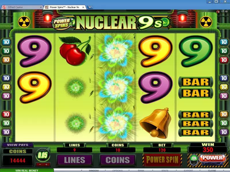 Power Spins - Nuclear 9's Slots Microgaming 