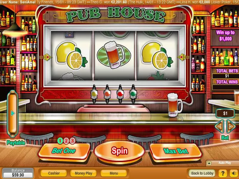 Pub House Slots NeoGames 