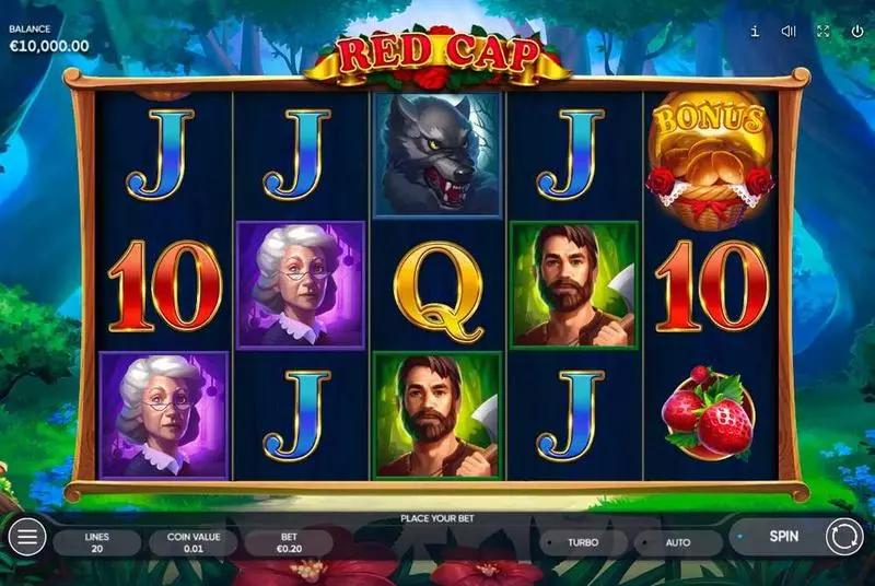 Red Cap Slots Endorphina Free Spins