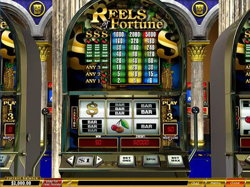 Reels of Fortune Slots PlayTech 