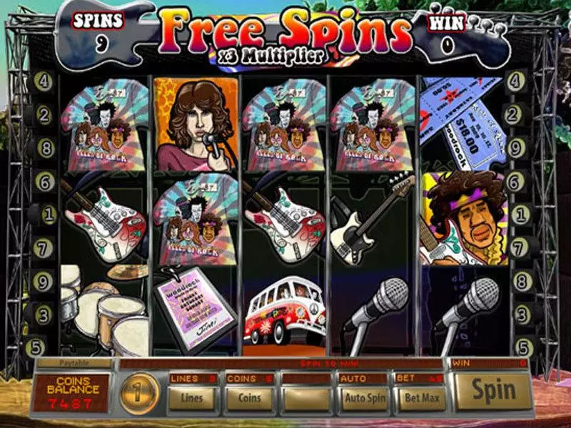 Reels of Rock Slots Saucify Free Spins