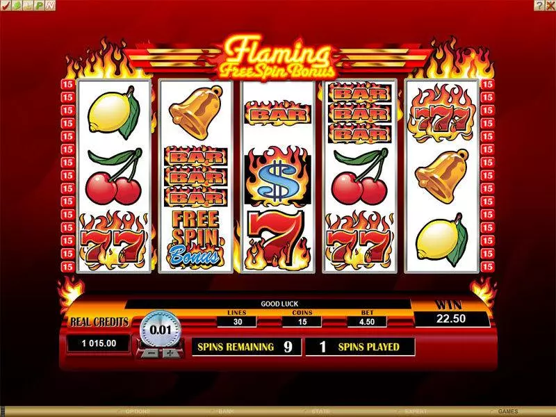 Retro Reels - Extreme Heat Slots Microgaming Free Spins