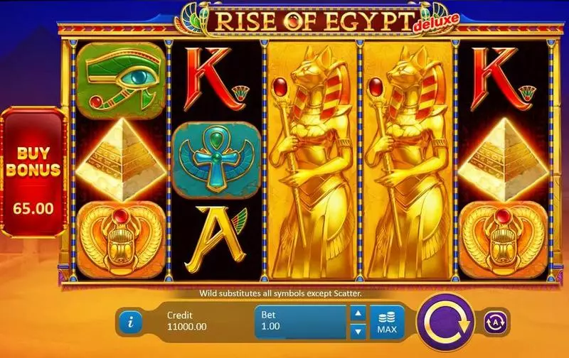 Rise of Egypt Deluxe Slots Playson Buy Feature