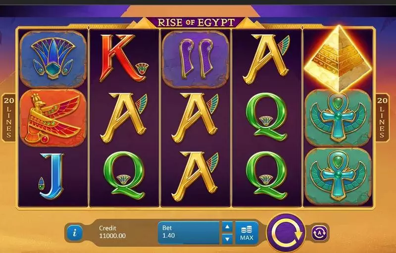 Rise of Egypt Slots Playson 