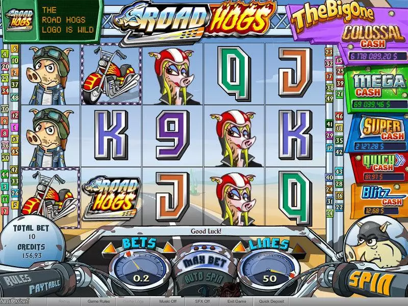 Road Hogs Slots bwin.party Free Spins