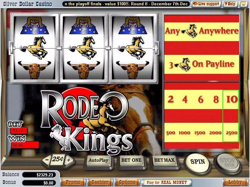 Rodeo Kings Slots Vegas Technology 