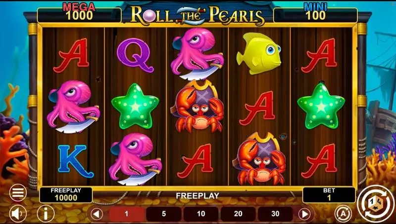 ROLL THE PEARLS HOLD AND WIN Slots 1Spin4Win 