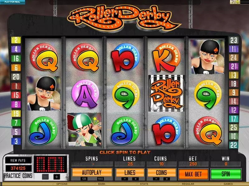 Roller Derby Slots Genesis Free Spins