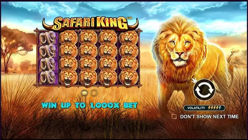 Safari King Slots Pragmatic Play Free Spins