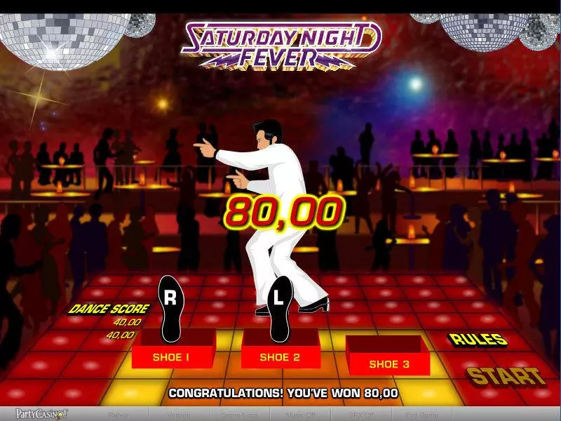 Saturday Night Fever Slots bwin.party Free Spins