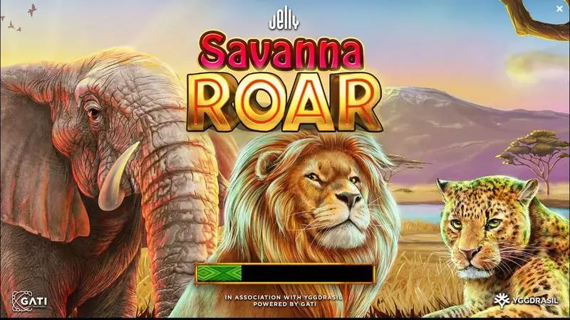 Savanna Roar Slots Jelly Entertainment Lock and Spin