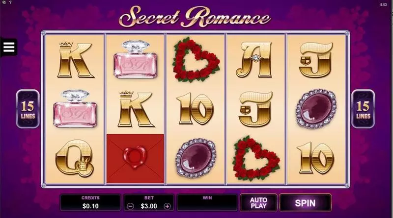 Secret Romance Slots Microgaming Free Spins