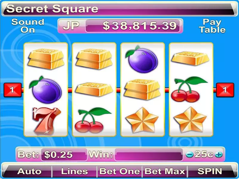 Secret Square Slots Byworth Second Screen Game