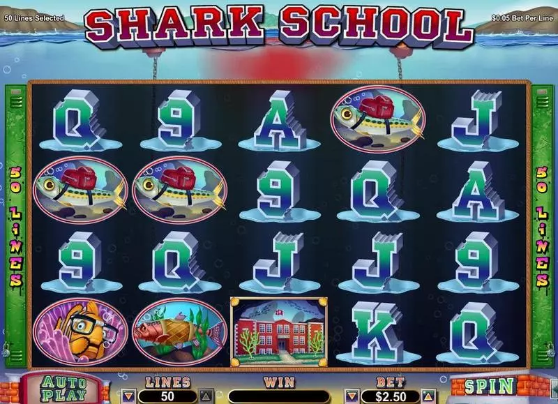 Shark School Slots RTG Pick a Box