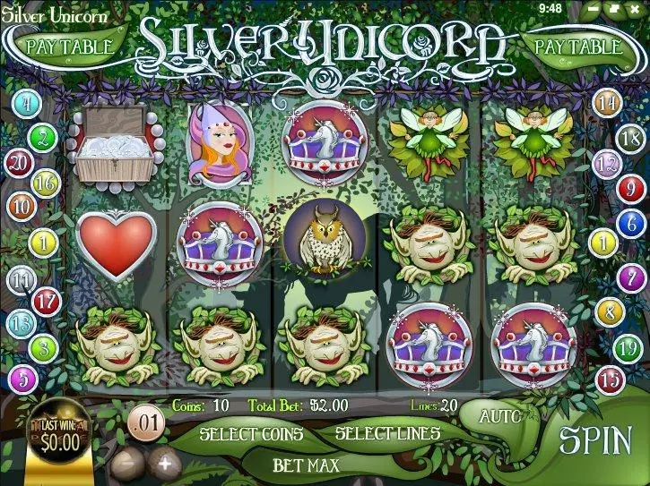 Silver Unicorn Slots Rival Free Spins