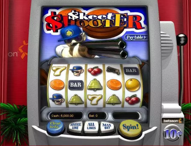 SkeetShooter Slots NetEnt Second Screen Game