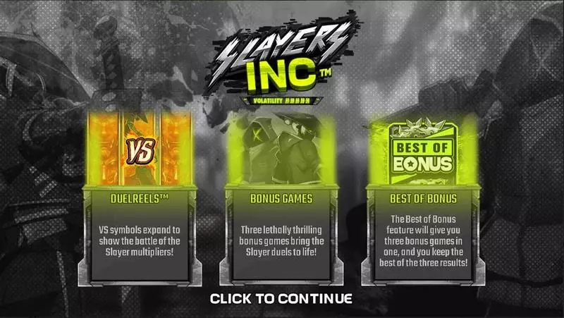 Slayers Inc Slots Hacksaw Gaming Free Spins