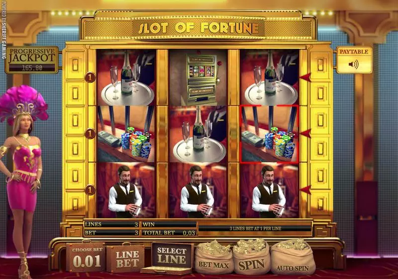 Slot of Fortune Slots Sheriff Gaming Wheel of Fortune