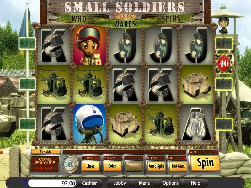 Small Soldiers Slots Saucify Free Spins