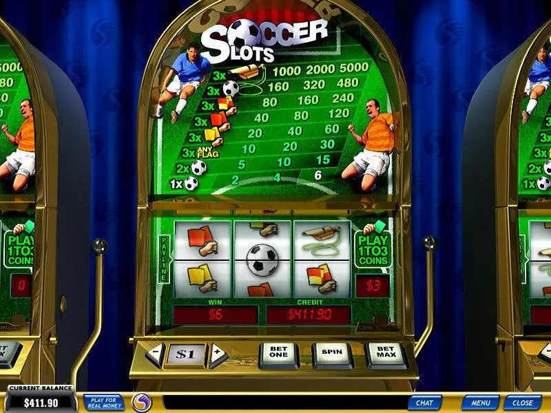 Soccer Slots PlayTech 