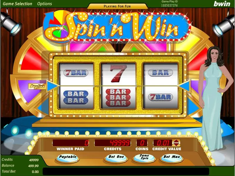 Spin 'N' Win Slots Amaya Second Screen Game