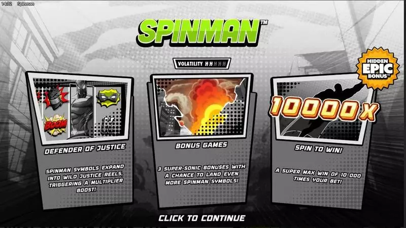 Spinman Slots Hacksaw Gaming Free Spins