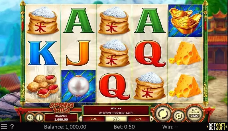 Spring Tails Slots BetSoft Free Spins
