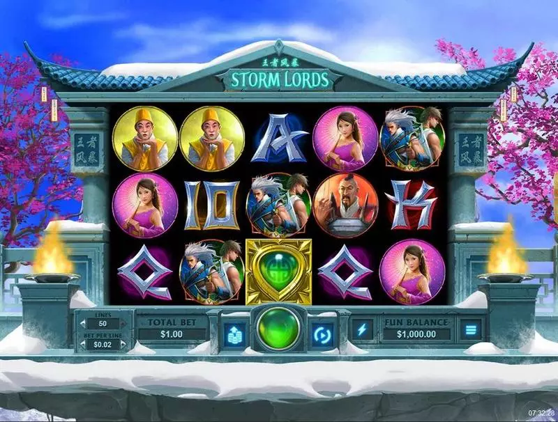 Storm Lords Slots RTG Free Spins