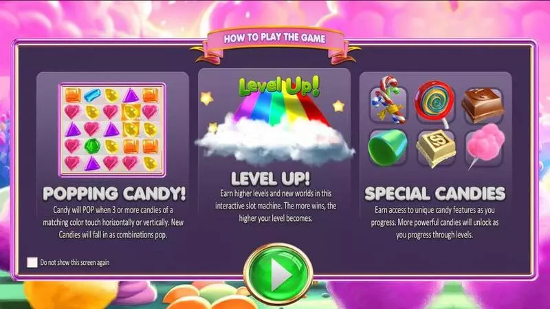 Sugar Pop Slots BetSoft Bonus Meters