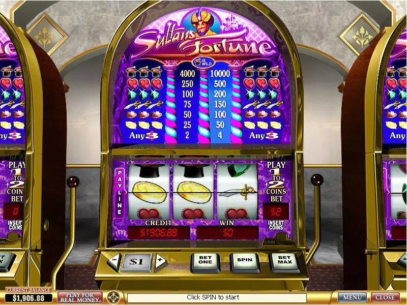 Sultan's Fortune Slots PlayTech 