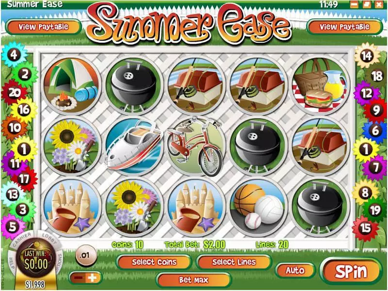 Summer Ease Slots Rival Free Spins