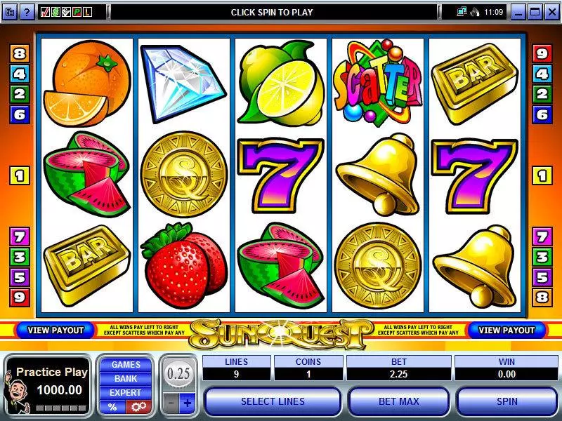 SunQuest Slots Microgaming 