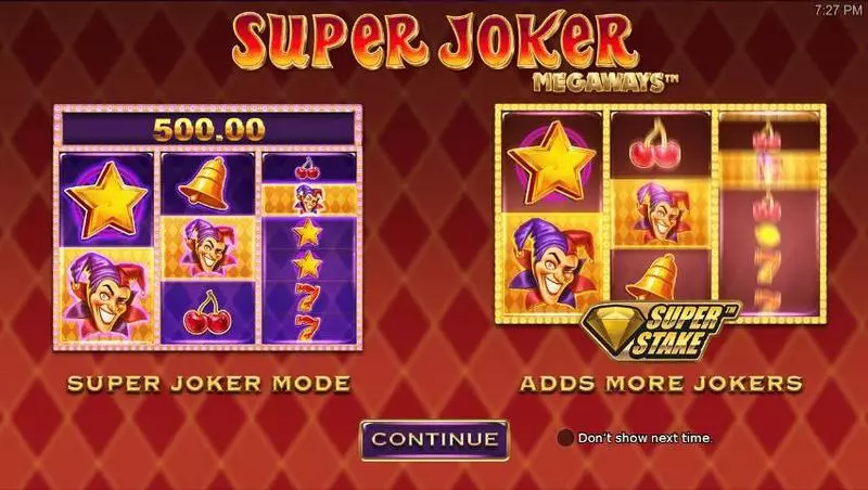 Super Joker Megaways Slots StakeLogic Super Stake