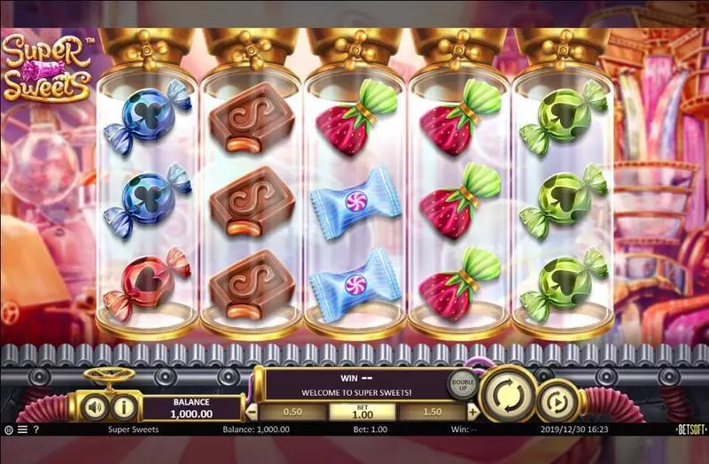 Super sweets Slots BetSoft Free Spins
