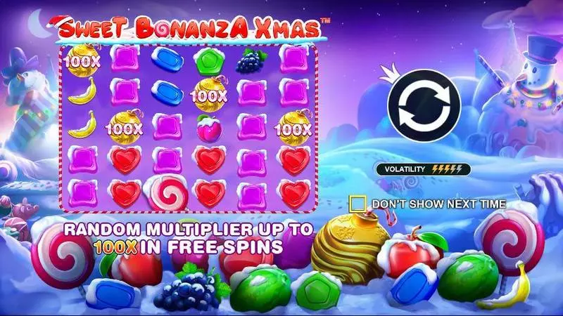 Sweet Bonanza Xmas Slots Pragmatic Play Multipliers